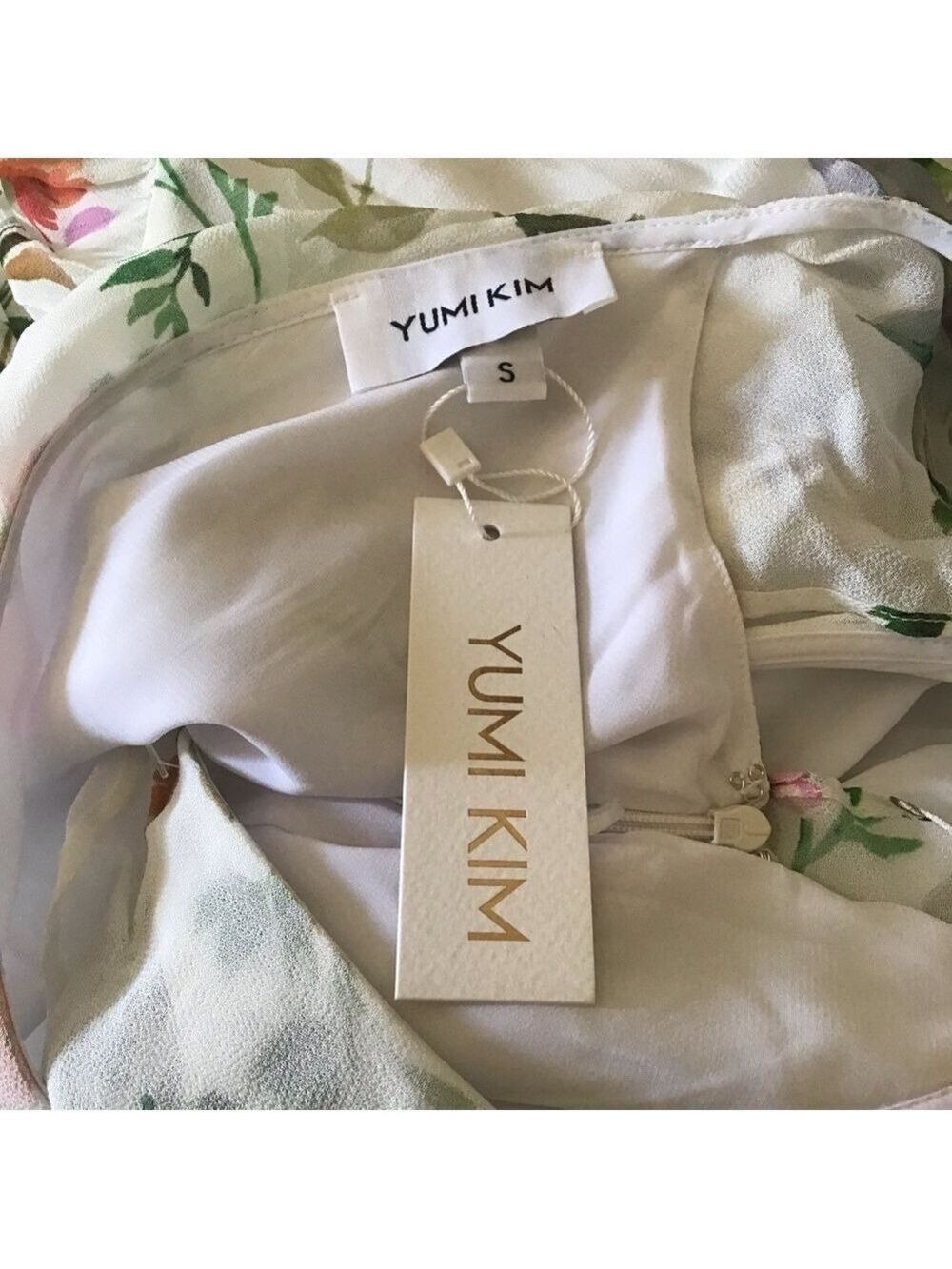 Yumi Kim Floral Maxi Dress - Cream and Multicolor - Picture 6 of 7